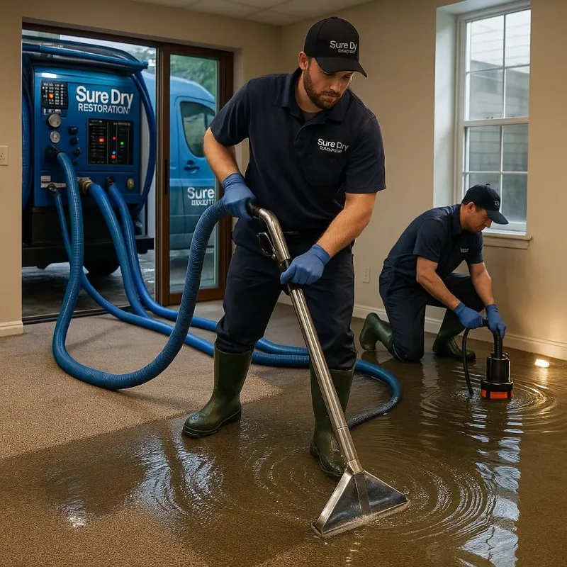Water Extraction and Removal process in Rock Island, FL